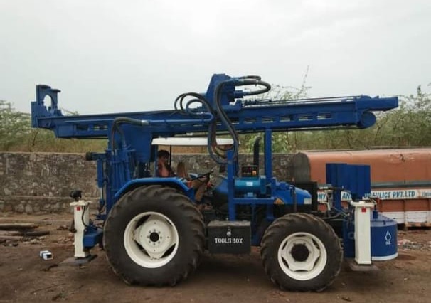 Tractor Mounted Drilling Rig